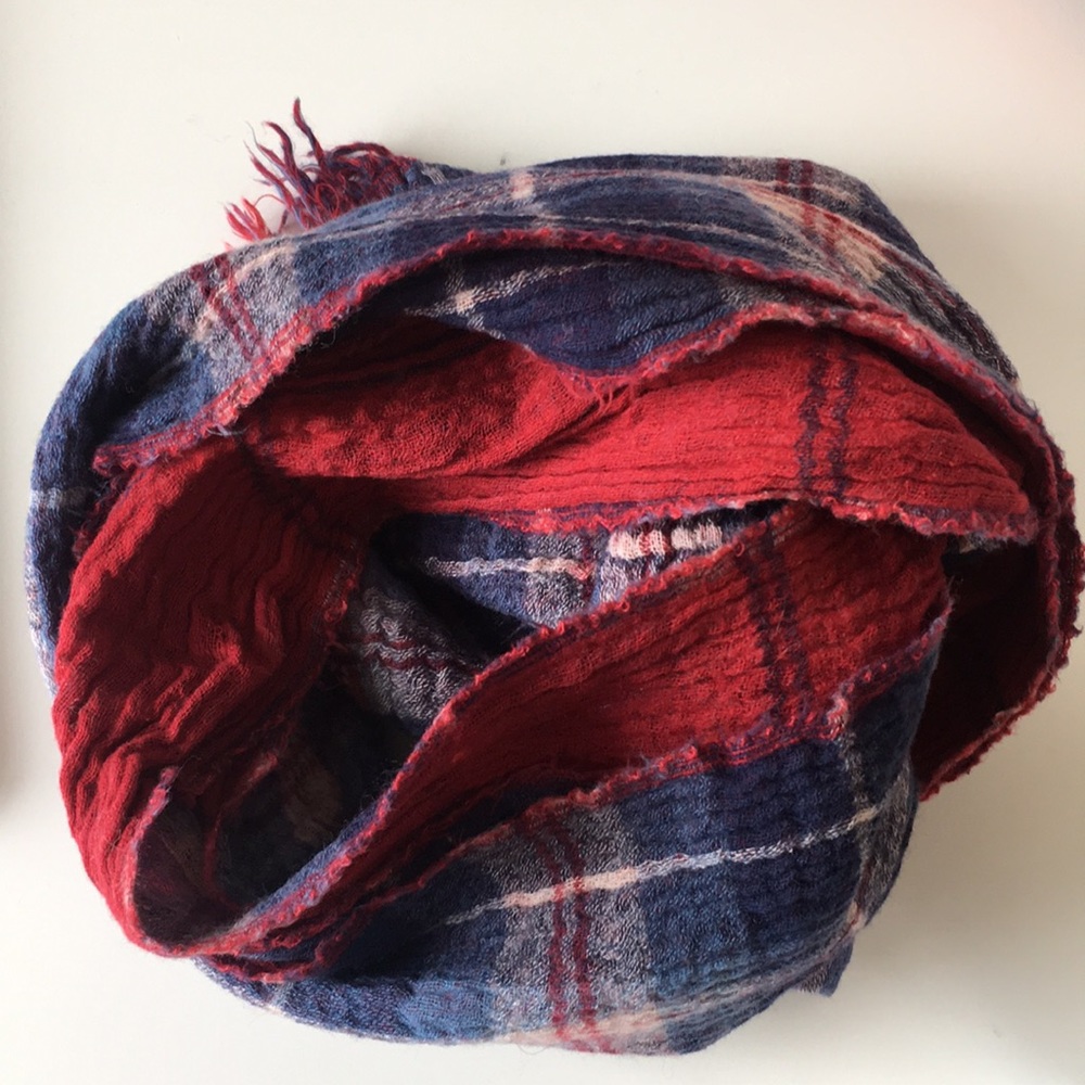 Madewell plaid scarf